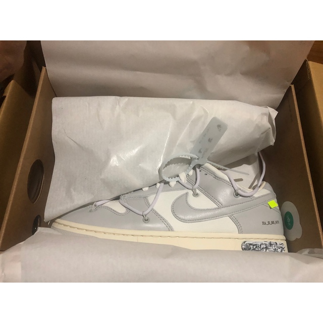 NIKE off-white Dunk Low  Lot 49 28.5cm