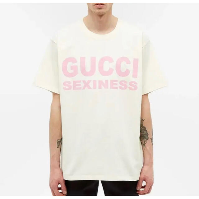 Gucci(グッチ)の【未使用品】Gucci、SEXINESS オーバーサイズ メンズのトップス(Tシャツ/カットソー(半袖/袖なし))の商品写真