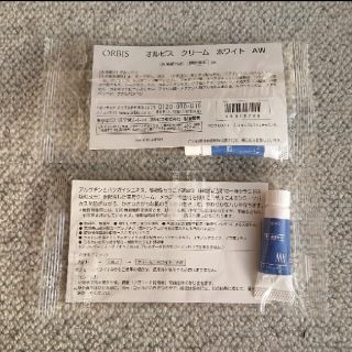 オルビス(ORBIS)の新品・未使用 オルビス 日本製サンプル 2個セットクリームホワイト 2g(フェイスクリーム)