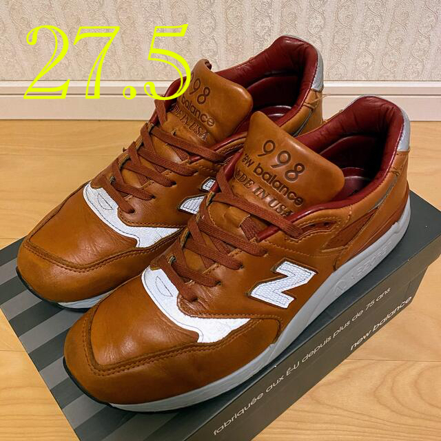 NEWBALANCE M998 BESP HORWEEN LEATHER - スニーカー