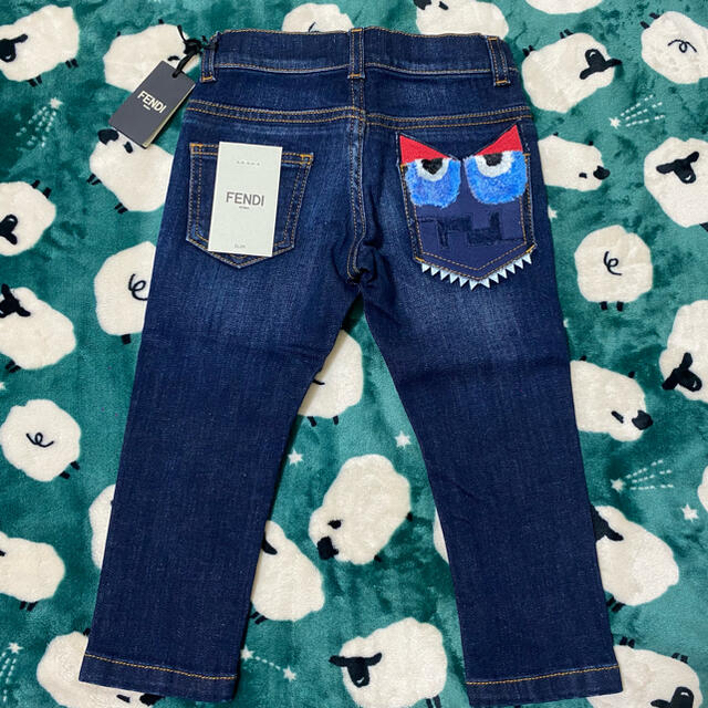 キッズ服男の子用(90cm~)【専用】FENDI フェンディ モンスター デニム パンツ 2A(約92cm)