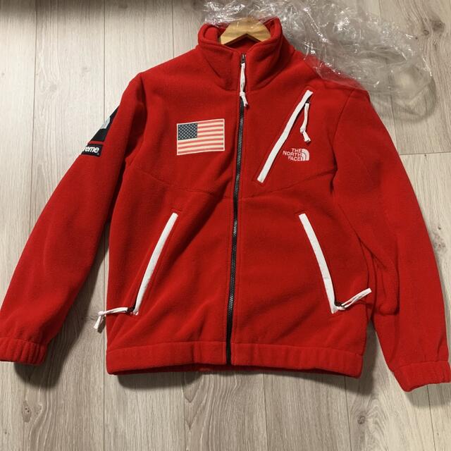 Supreme/TNF Trans AE Fleece Jacket Sサイズ