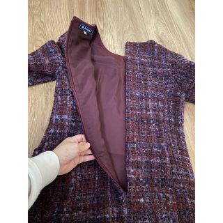 エムズグレイシー☆秋冬ワンピース38新品 ワンピース ひざ丈ワンピース ...