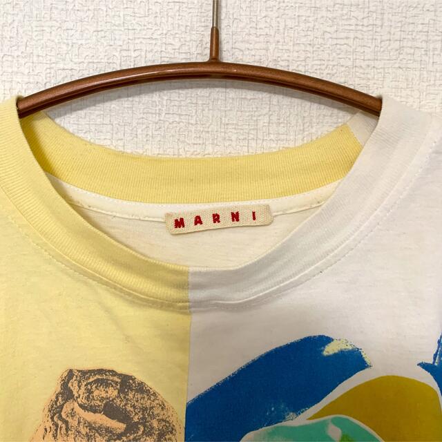 【MARNI】 マルニ デザインTシャツ ポルトガル製 X547