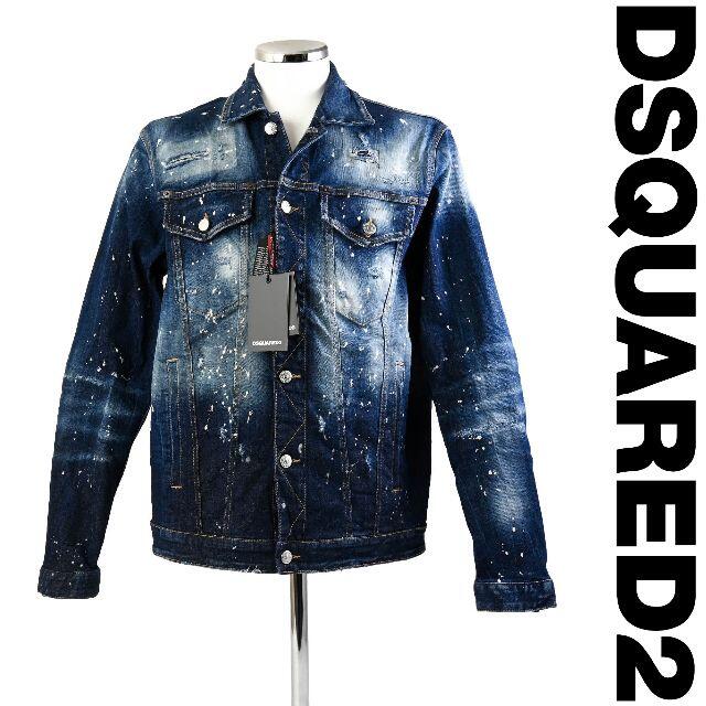 【新品】DSQUARED2★デニムテーラードジャケット 定価約24万 サイズ48