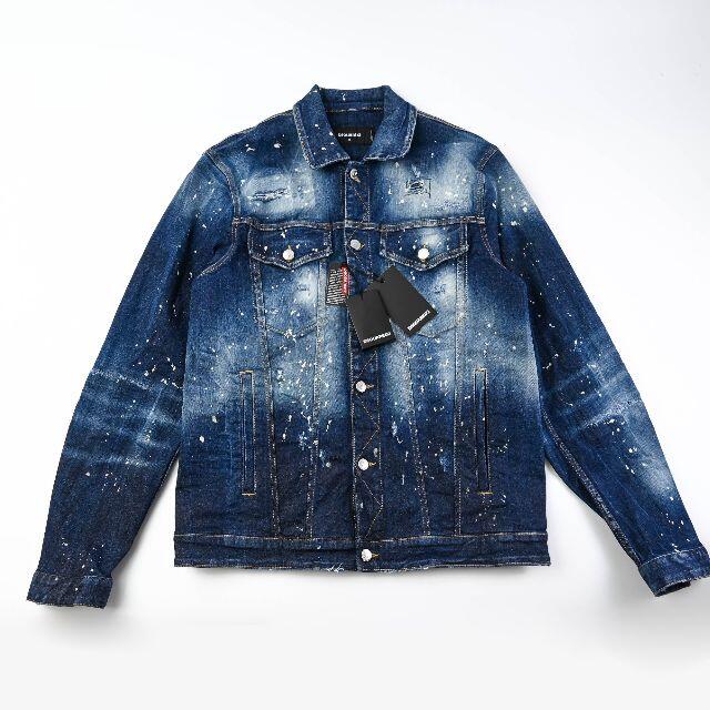 DSQUARED2(ディースクエアード)の新品 2021AW Dsquared2 OVER JEAN JACKET メンズのジャケット/アウター(Gジャン/デニムジャケット)の商品写真