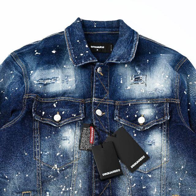 DSQUARED2(ディースクエアード)の新品 2021AW Dsquared2 OVER JEAN JACKET メンズのジャケット/アウター(Gジャン/デニムジャケット)の商品写真