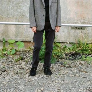 21AWcomoli コーデュロイ 5P パンツ サイズ2 stonenavy - ワークパンツ
