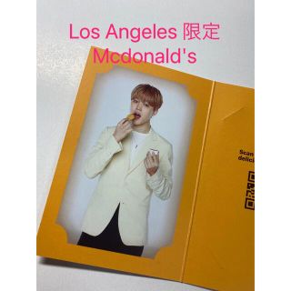 ボウダンショウネンダン(防弾少年団(BTS))のBTS PTD LA マクドナルド トレカ スリーブ JIMIN ジミン 特典(アイドルグッズ)