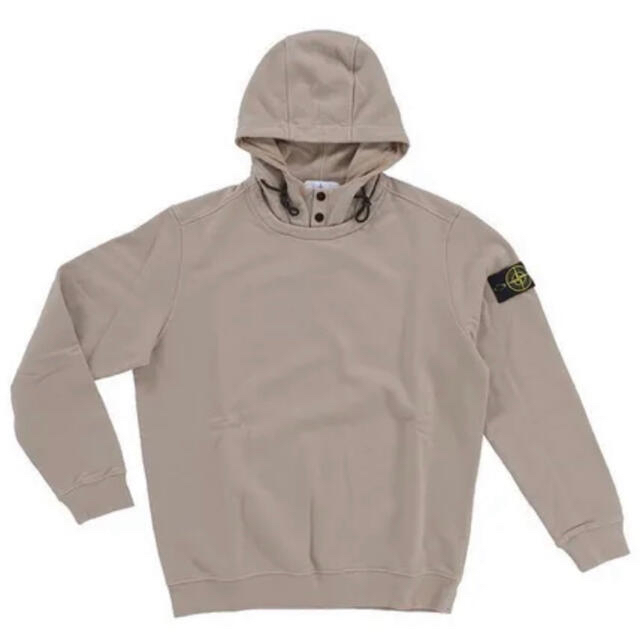 stone island パーカー　ベージュ