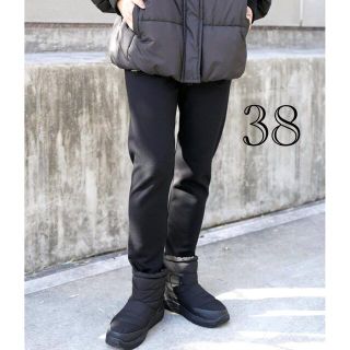 ドゥーズィエムクラス(DEUXIEME CLASSE)の新品⭐️Deuxieme Classe Warm Zip レギンスパンツ 38(カジュアルパンツ)