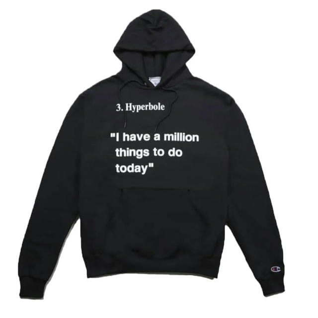 Virgil abloh MCA シカゴ hyperbole hoodieパーカー