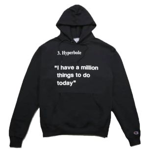 オフホワイト(OFF-WHITE)のVirgil abloh MCA シカゴ hyperbole hoodie(パーカー)