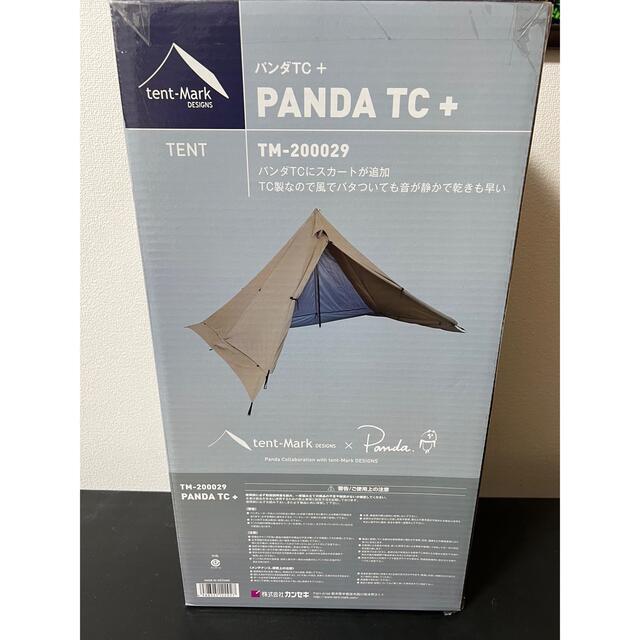 テンマクデザイン パンダTCプラスと純正フットプリントセット テント