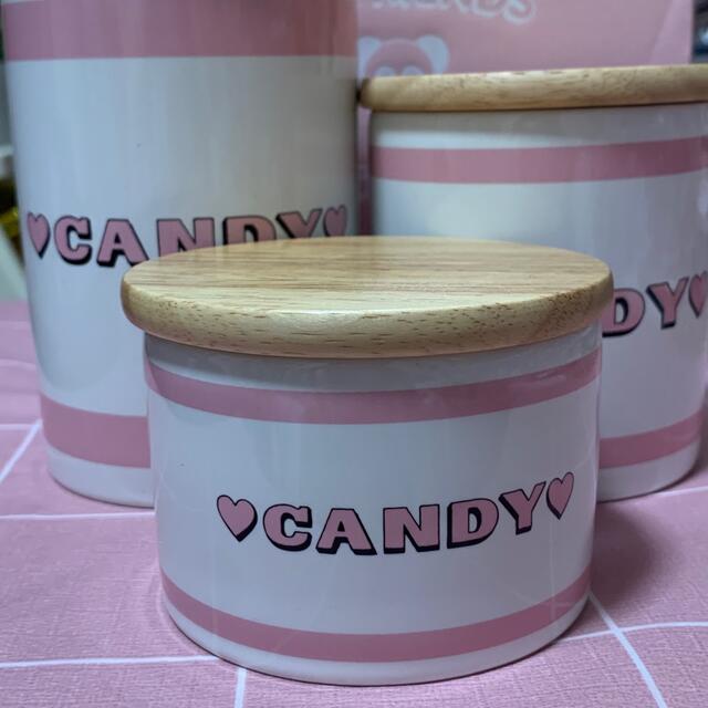 キャニスター　3点セット　CandyStripper【非売品】