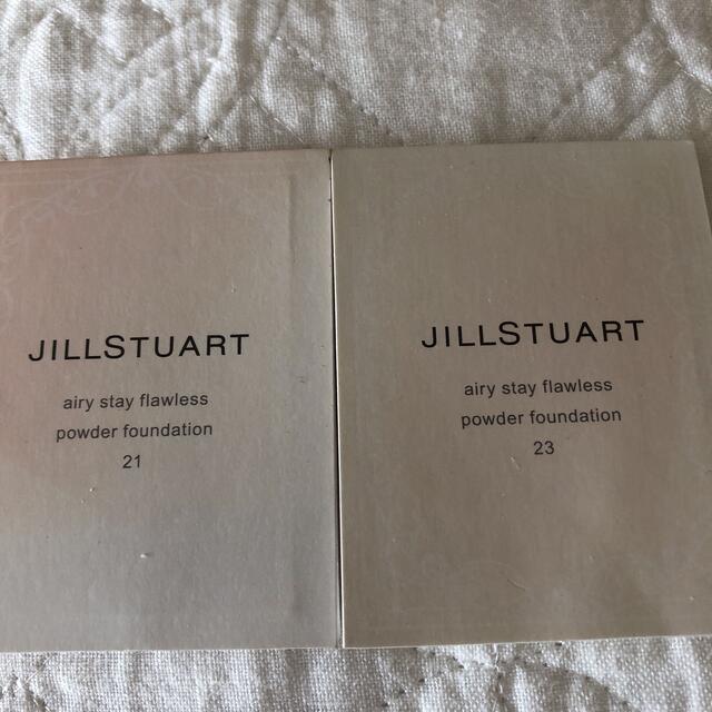 JILLSTUART(ジルスチュアート)のジルスチュアートパウダーファンデ2色✨サンプル コスメ/美容のベースメイク/化粧品(ファンデーション)の商品写真