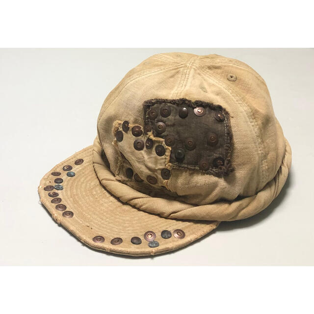 KAPITAL(キャピタル)のKAPITAL KOUNTRY スタッズ パッチワーク ダメージ キャップ メンズの帽子(キャップ)の商品写真
