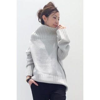 アパルトモンドゥーズィエムクラス(L'Appartement DEUXIEME CLASSE)のL'Appartement アパルトモン タートルネック　WIDE KNIT(ニット/セーター)