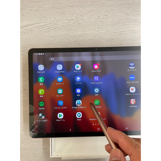【ジャンク品】Galaxy Tab S7 Wi-Fiモデル 7