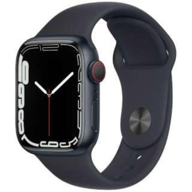 世界有名な Apple Watch - 【未開封】Apple Watch7(GPS+Cell) 41mmミッドナイト 腕時計(デジタル)