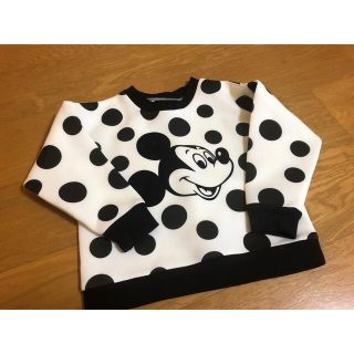 スキップランド(Skip Land)の美品　ミッキー  トレーナー　ディズニー(Tシャツ/カットソー)