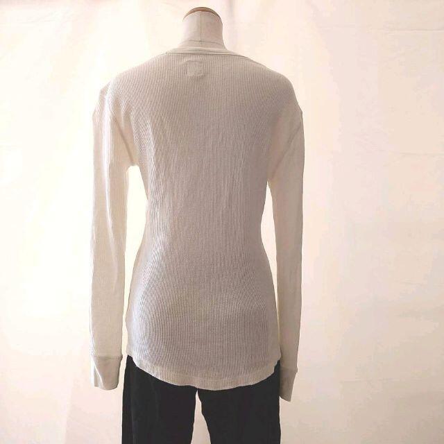 GAP(ギャップ)のGAP サーマル 綿素材 サイズXXS 白 レディースのトップス(Tシャツ(長袖/七分))の商品写真