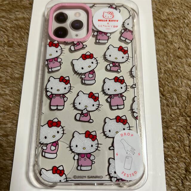 SKINNYDIP(スキニーディップ)のSKINNY DIP×HELLO KITTY(iPhone12.12Pro対応) スマホ/家電/カメラのスマホアクセサリー(iPhoneケース)の商品写真