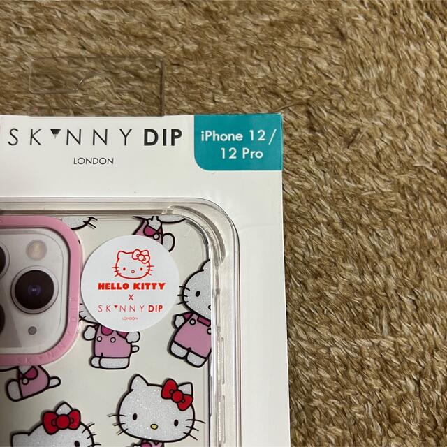 SKINNYDIP(スキニーディップ)のSKINNY DIP×HELLO KITTY(iPhone12.12Pro対応) スマホ/家電/カメラのスマホアクセサリー(iPhoneケース)の商品写真