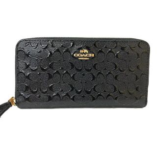 コーチ(COACH)のCOACH コーチ 長財布 エナメル(財布)