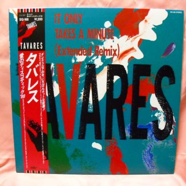 ◆美品レコード[タバレス :愛のディスコティック'88/ TAVARES]1200円♪発売日