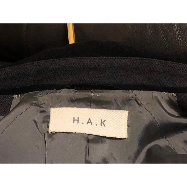 H.A.K(ハク)のH.A.k ウールコート レディース レディースのジャケット/アウター(その他)の商品写真