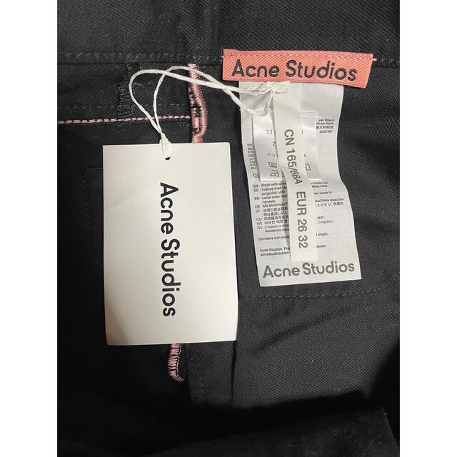 新品・タグ付 試着のみ acne studios Black デニム