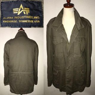 アルファインダストリーズ(ALPHA INDUSTRIES)の未使用ALPHA送料込アルファ定価2万5千程M65ライナー付ミリタリージャケット(ミリタリージャケット)