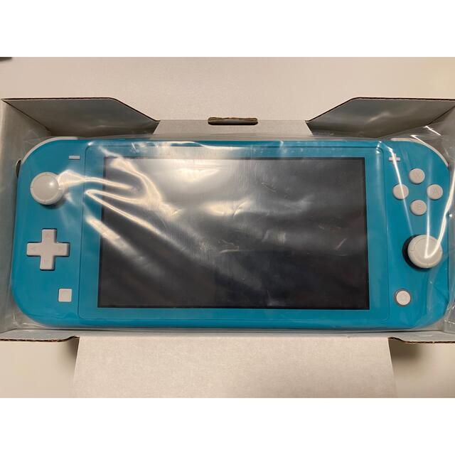 Nintendo Switch  Lite ターコイズ エンタメ/ホビーのゲームソフト/ゲーム機本体(家庭用ゲーム機本体)の商品写真