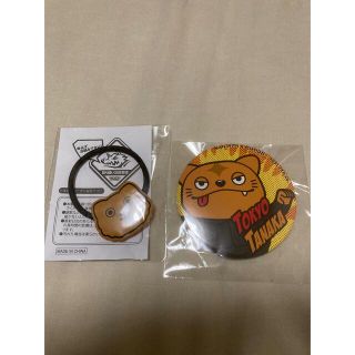 マンウィズアミッション(MAN WITH A MISSION)のMAN WITH Ａ　MISSION タナパイ缶バッジとヘアゴム(ミュージシャン)