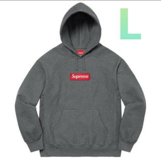 シュプリーム(Supreme)のSupreme Box Logo Hooded Charcoal L(パーカー)