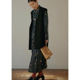 アメリヴィンテージ(Ameri VINTAGE)のAmeri UND NEVAEH VEST SET DRESS(ロングワンピース/マキシワンピース)