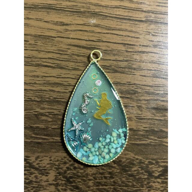 チャーム レジン ハンドメイド 人魚姫 海 | フリマアプリ ラクマ