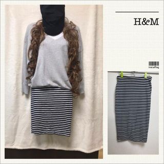 エイチアンドエム(H&M)のH&M スウェットスカート♡未使用(ひざ丈スカート)