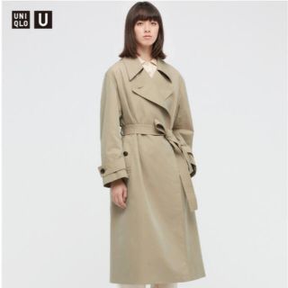 ユニクロ(UNIQLO)の【美品】UNIQLO U トレンチコート　ユニクロユー(トレンチコート)