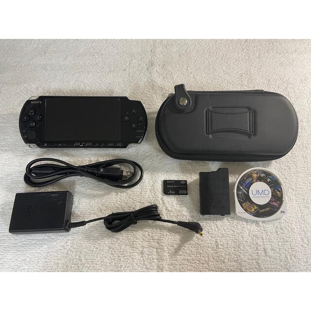 売れ筋介護用品も! SONY PSP3000 ピアノブラック 美品 一式セット
