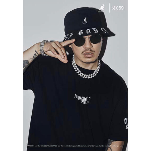 KANGOL×AK-69 ×ZOZOTOWN コラボ バケットハット - 帽子 KANGOL×AK-69 ×ZOZOTOWN コラボ バケットハット - 帽子