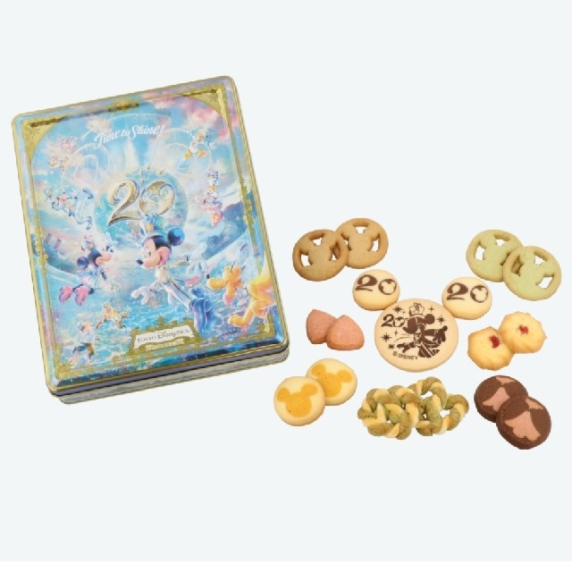 Disney タイムトゥシャイン ディズニー お菓子 周年 アソーテッド クッキー 缶の通販 By たぬ S Shop ディズニーならラクマ