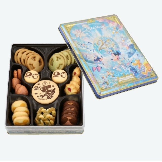 Disney タイムトゥシャイン ディズニー お菓子 周年 アソーテッド クッキー 缶の通販 By たぬ S Shop ディズニーならラクマ