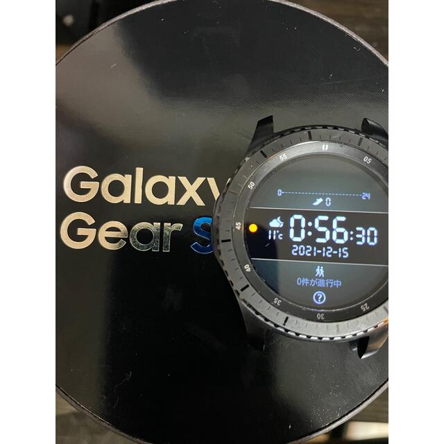 SAMSUNG(サムスン)のGALAXY Gear S3 frontier メンズの時計(腕時計(デジタル))の商品写真