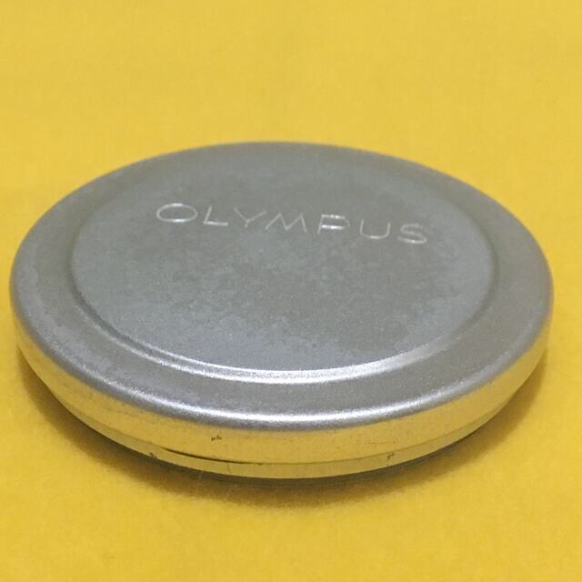 OLYMPUS(オリンパス)のOLYMPUS ビンテージメタルキャップ φ43mm カブセ フィルター付き スマホ/家電/カメラのカメラ(フィルムカメラ)の商品写真