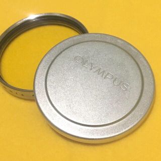 オリンパス(OLYMPUS)のOLYMPUS ビンテージメタルキャップ φ43mm カブセ フィルター付き(フィルムカメラ)