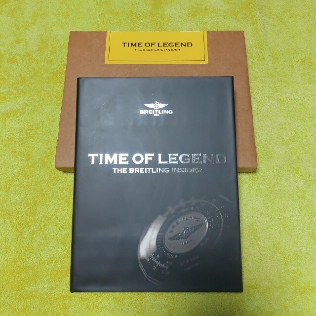 BREITLING(ブライトリング)の『TIME OF LEGEND THE BREITLING INSIDER』 エンタメ/ホビーの本(趣味/スポーツ/実用)の商品写真