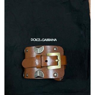 ドルチェアンドガッバーナ(DOLCE&GABBANA)のDOLCE &GABBANA/ドルチェアンドガッパーナ/レザーバングル(バングル/リストバンド)