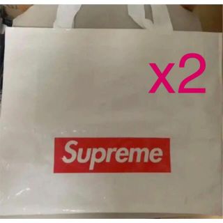 Supreme  ノベルティー　ショッパーx2(その他)